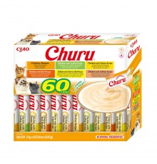 INABA Churu Variety box Chicken - cat treats - 60 x 14g