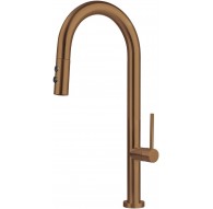 Kitchen faucet with pull-out spout - 2 streams