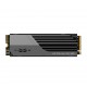 SILICON POWER PCIe Gen 4x4 XS70 Internal solid state drive SSD 2TB M.2 2280 NVMe 1.4 (SP02KGBP44XS7005) Black, Grey