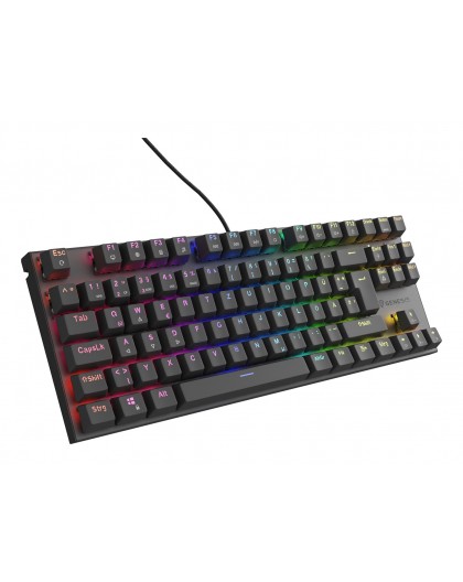 GENESIS Thor 303 TKL keyboard Gaming USB QWERTZ German Black