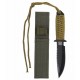 Combat Recon 7 101 INC Model A GREEN knife