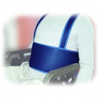 Secuback wheelchair stabiliser belt with abdominal attachment (type 2)