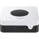 Chuwi LarkBox X 2023 Intel® N N100 12 GB DDR5-SDRAM 512 GB SSD Windows 11 Home Mini PC White