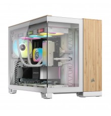 Corsair CC-9011288-WW computer case Midi Tower Bamboo, White