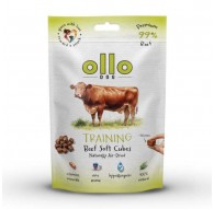 OLLO Air Dried Training Beef Cubes - dog treat - 80g