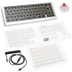 Ducky Outlaw 65 keyboard Universal USB Silver