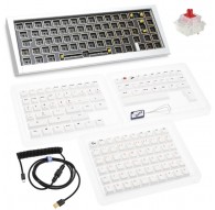 Ducky Outlaw 65 keyboard Universal USB Silver