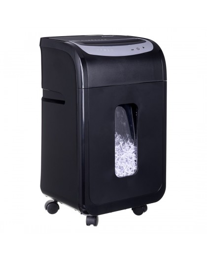 Shredder Activejet ASH-2502C, P-4, 28 l, shreds 4x40 mm, black