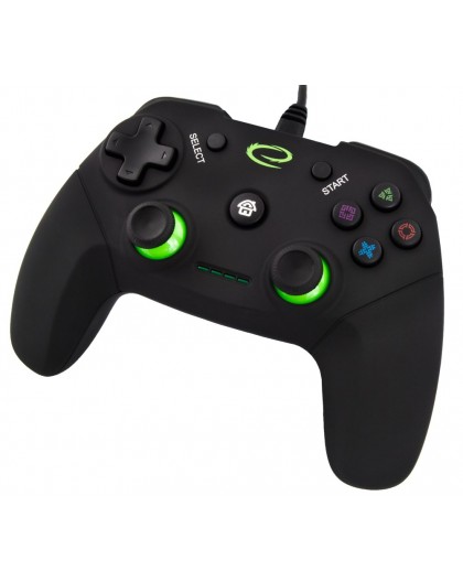 Esperanza EGG110K Gaming Controller Gamepad PC,Playstation 3 Analogue / Digital USB 2.0 Black
