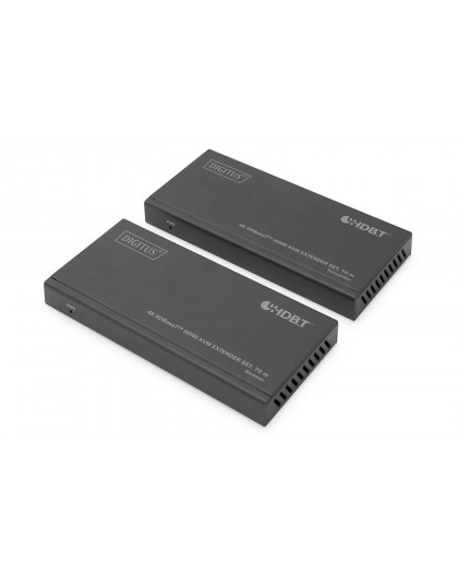 Digitus 4K HDBaseT™ HDMI KVM extender set, 70 m