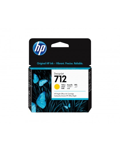 HP 712 Gelb Tintenpatrone