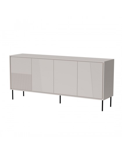 4D комод ABI 200x45x88 кашемир матовый