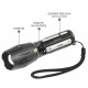 LED torch FL-600 with CREE XM-L2 18650 LED / 3x AAA (R03)