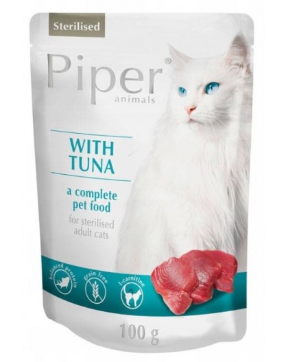 DOLINA NOTECI Piper Sterilised Tuna - wet cat food - 100 g