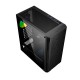 Gembird CCC-FC-400X Gaming ARGB computer case Fornax 400X, black