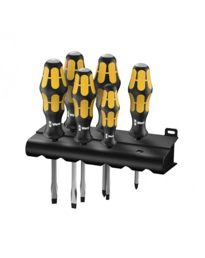Wera 932/918/6 Kraftform Set Standard screwdriver