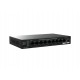 Tenda TEG1110PF-8-120W network switch Unmanaged Gigabit Ethernet (10/100/1000) Power over Ethernet (PoE) Black