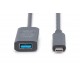 Active USB 3.2 Gen2 Extension, USB-C to USB-A, 5m