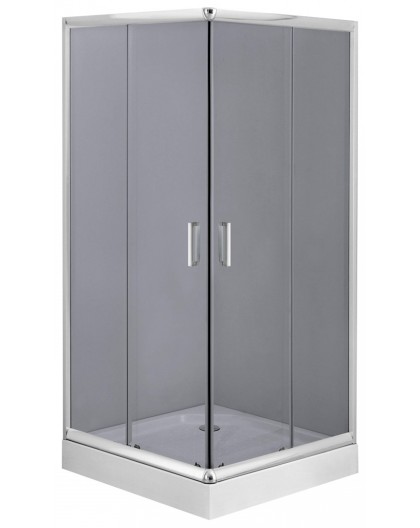 Square shower enclosure 80x80 cm