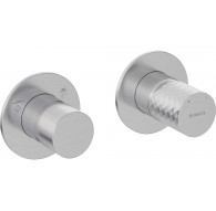 Shower faucet with spray switch - horizontal