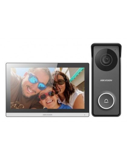 Hikvision DS-KIS313-P video intercom system 17.8 cm (7") Grey, White