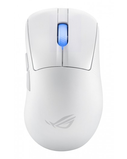 ASUS ROG Keris II Ace Wireless AimPoint White mouse Gaming Right-hand RF Wireless + Bluetooth + USB Type-A Optical 42000 DPI