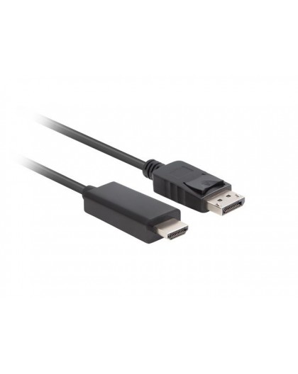 Lanberg CA-DPHD-11CC-0050-BK cable gender changer DisplayPort HDMI Black