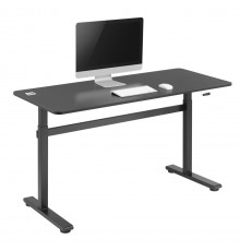 Ergo Office kõrgusega reguleeritav manuaalne laud, max 40 kg, max kõrgus 117 cm, seisev ja istuv tööpind, ER-401 B