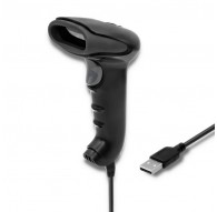 Qoltec 50868 Wireless Laser Scanner 1D | 2D | Black