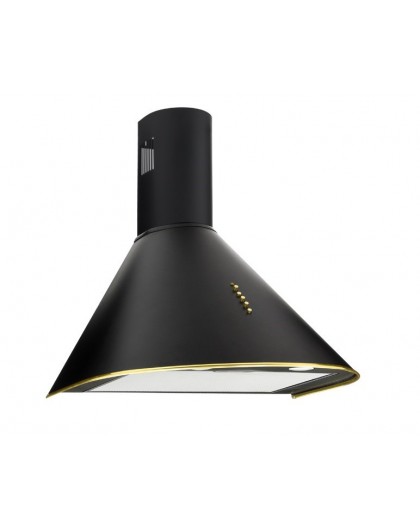 Chimney Hood Akpo WK-4 Dandys GOLD 60 cm 450 m3/h, Black