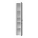 Bathroom cabinet NEL II 31x30x174 cm, matt white