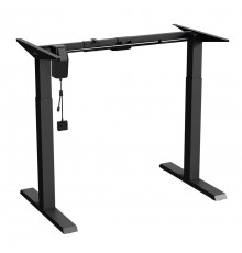 Ergo Office ER-403B Sit-stand Desk Table Frame Electric Height Adjustable Desk Office Table Without Table Top Black