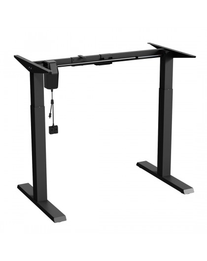 Ergo Office ER-403B Sit-stand Desk Table Frame Electric Height Adjustable Desk Office Table Without Table Top Black