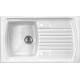 1-bowl ceramic sink with drainer