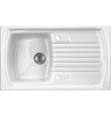 1-bowl ceramic sink with drainer