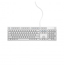 DELL KB216 keyboard USB QWERTY US International White