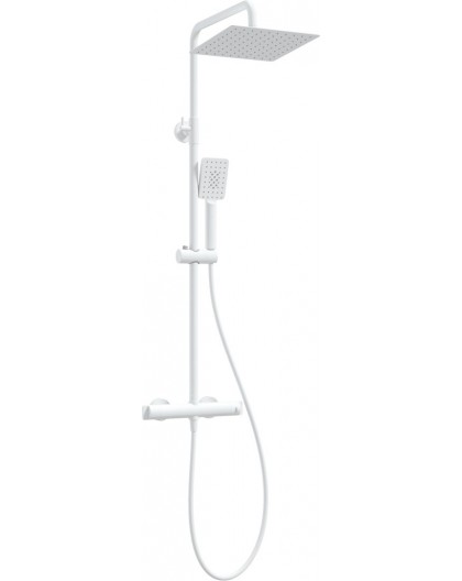 Showerhead w/ thermostatic shower mixer