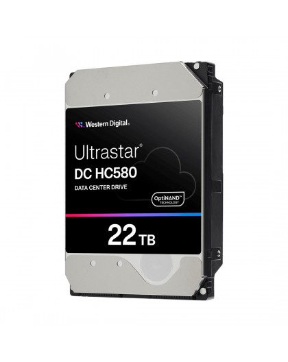 Western Digital Ultrastar DC HC580 internal hard drive 22 TB 7200 RPM 512 MB 3.5" Serial ATA