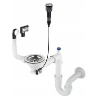 Siphon for 1-bowl granite sink - Space-Saver