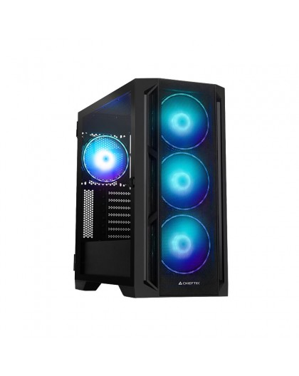 Chieftec PC- Gehäuse GA-01B-L-OP APEX LUMO Midi Tower Black