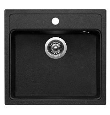 PYRAMIS 070007601 kitchen sink Top-mounted sink Rectangular Steel