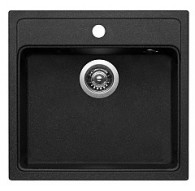 PYRAMIS 070007601 kitchen sink Top-mounted sink Rectangular Steel