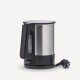 Severin WK 3409 electric kettle 1.7 L 2200 W Black, Stainless steel