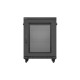 Lanberg FF01-6615-23B rack cabinet 15U Freestanding rack Black