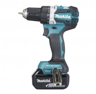 Makita DDF484RTJ drill Keyless 1.6 kg Black, Blue