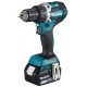 Makita DDF484RTJ drill Keyless 1.6 kg Black, Blue