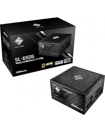 Toide ASRock STEEL LEGEND 650W 80 Plus Gold (90-UXS065-GFEAAA)