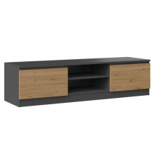 Topeshop RTV 140 ANTR/ARTIS TV stand/entertainment centre 2 shelves