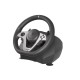 GENESIS Seaborg 400 Black, Silver USB Steering wheel + Pedals Nintendo Switch, PC, PlayStation 4, Playstation 3, Xbox 360, Xbox 