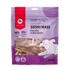 MACED Duck with cod Maxi sushi - dog treat - 500g